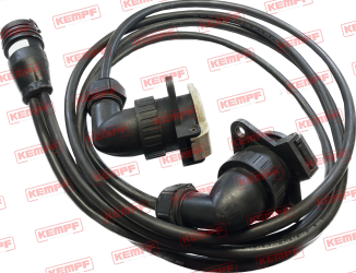 96372 Kempf Frontadapterleitung, 2x1700mm, 2x7-pol. Steckdose